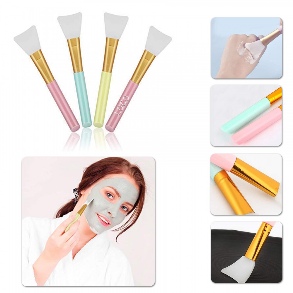 Silicone Mask Applicator Brush Logo Branded