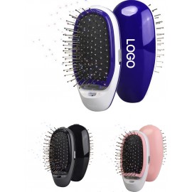 Negative Ion Electric Hairbrush Logo Branded