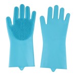 Custom Imprinted Silicone Clean Gloves Dish Brush