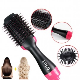 Logo Branded Hair Dryer Brush  Logo Branded Hair Dryer Brush