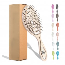 Custom Imprinted Hair Straightening Brush for Smooth and Shiny Hair