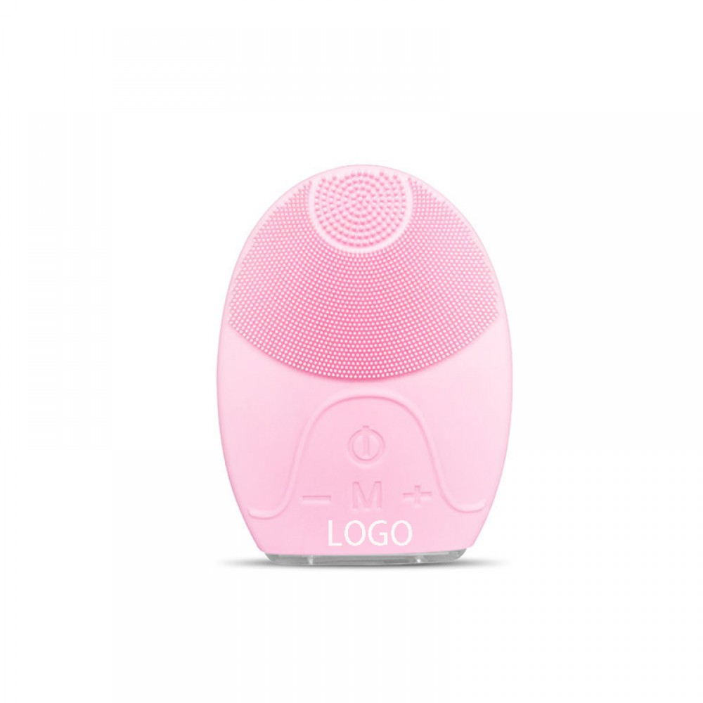 Custom Imprinted Electric Silicone Facial Cleansing Brush Custom Imprinted Electric Silicone Facial Cleansing Brush