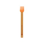Custom Printed 11" Orange Silicone Baster Brush w/ Bamboo Handle