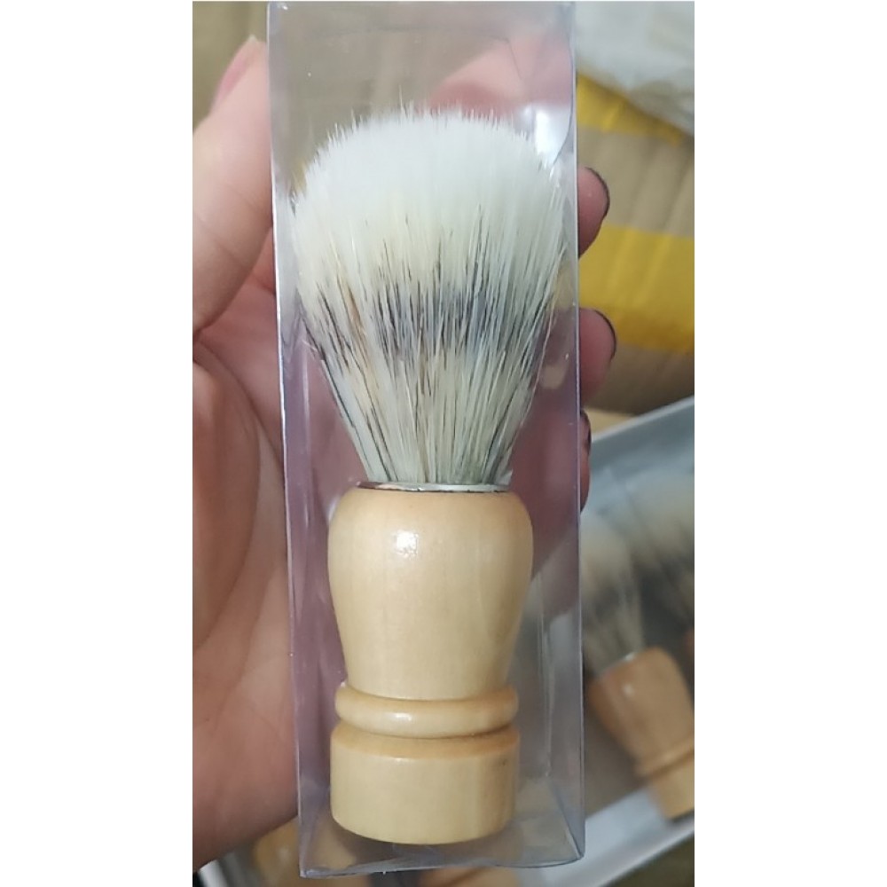 Custom Imprinted SHAVING BRUSH Luxury Synthetic Shave Brush