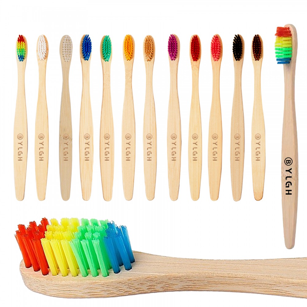 Custom Imprinted Bamboo Toothbrush