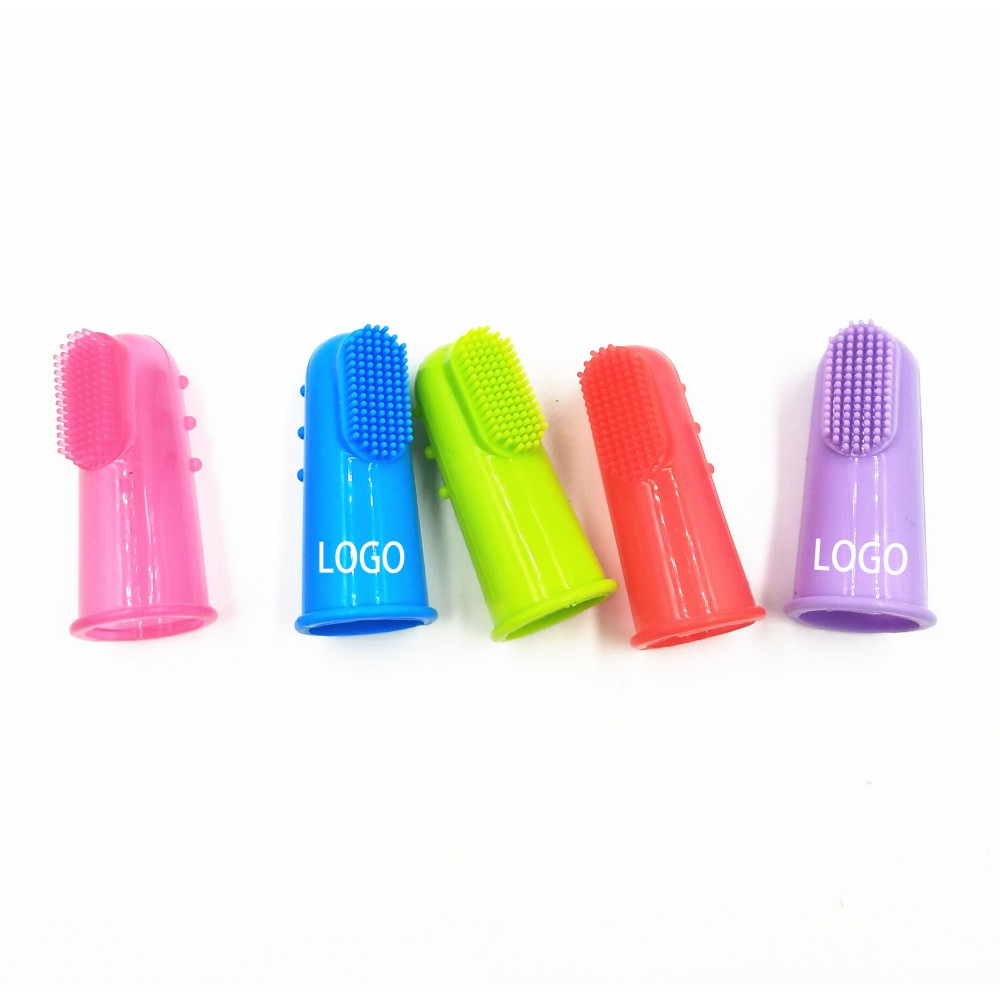 Pet Dog Soft Toothbrush Dog Toothbrush Finger Toothbrush Small to Large Dogs Custom Printed Pet Dog Soft Toothbrush Dog Toothbrush Finger Toothbrush Small to Large Dogs Custom Printed