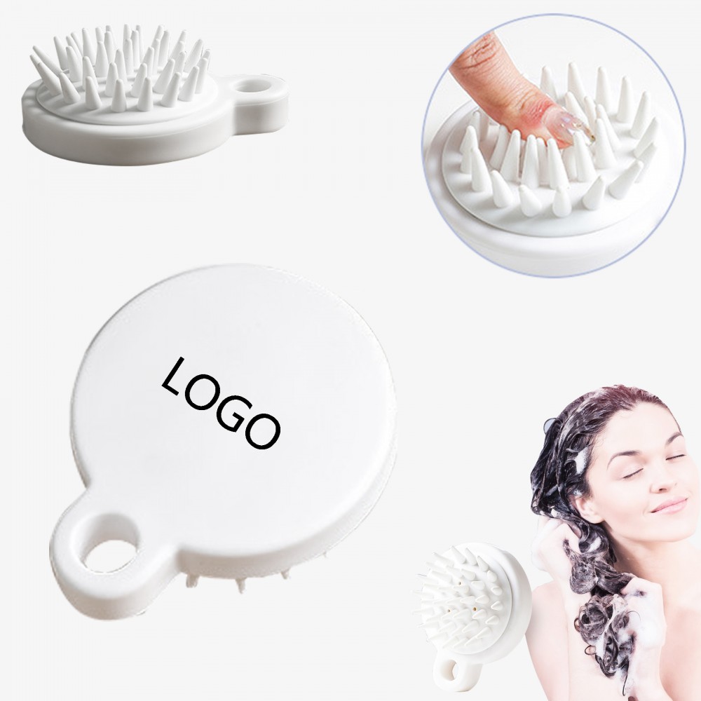 Custom Imprinted Silicon Hair Cleaning Brush