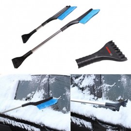 Custom Imprinted Extendable Car Window Snow Ice Scraper with Brush