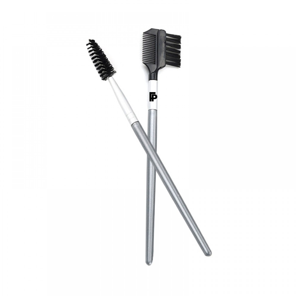 Custom Printed 2-Piece Eyebrow & Eyelash Brush Set Custom Printed 2-Piece Eyebrow & Eyelash Brush Set