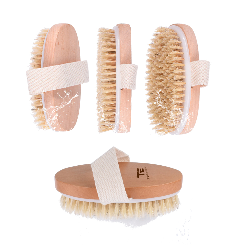 Natural Body Shower Bristle Brush Custom Imprinted Natural Body Shower Bristle Brush Custom Imprinted