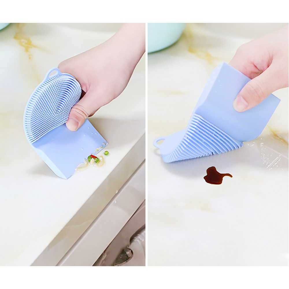 Silicone Cleaning Scrubber Dish Brush Custom Imprinted