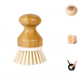 Bamboo Dish Scrub Brush Custom Printed  Bamboo Dish Scrub Brush Custom Printed