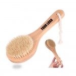 Skin Body Bristles Bath Brush Custom Imprinted