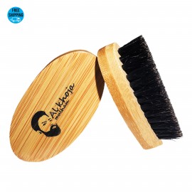 Custom Printed Bamboo Beard Brush