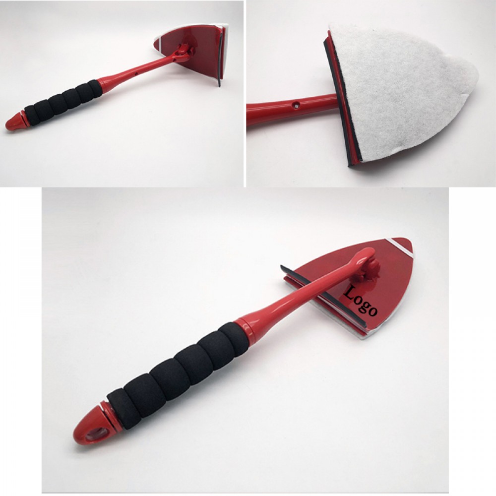 Retractable Triangle Cleaning Brush Logo Branded