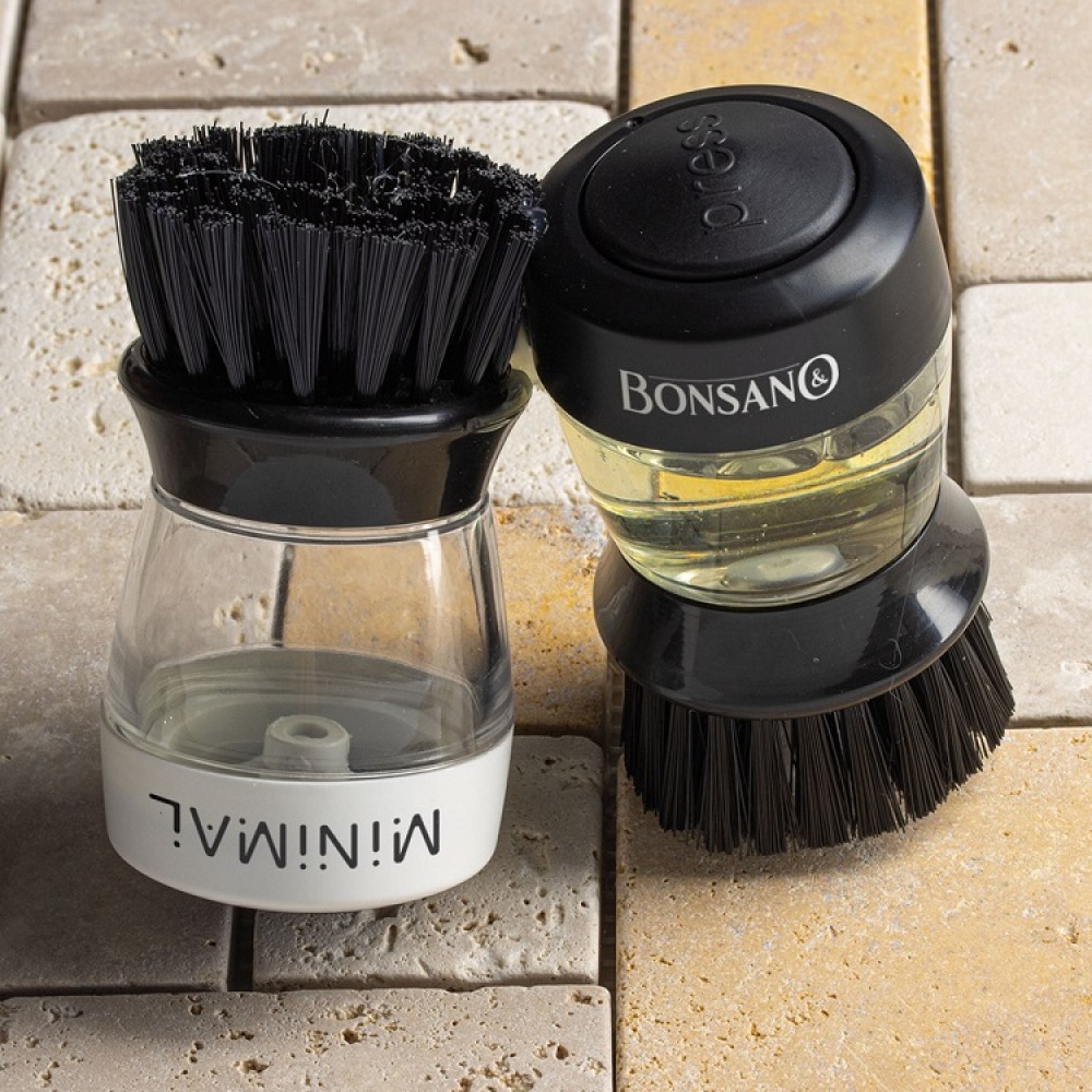 Custom Printed Soap Dispensing Scrub Brush Custom Printed Soap Dispensing Scrub Brush