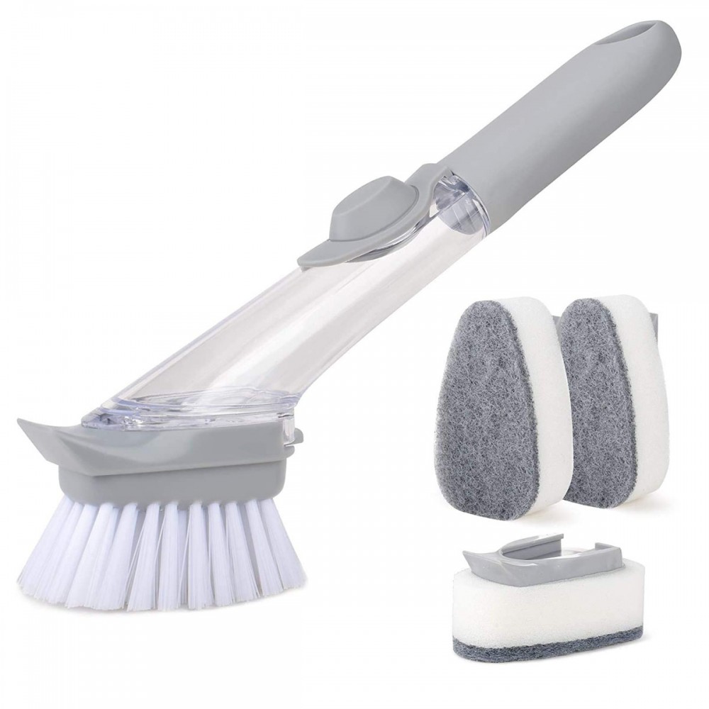 Soap Dispensing Dishwashing Brush Custom Printed Soap Dispensing Dishwashing Brush Custom Printed