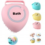 Soap Dispenser Silicone Scrubber Brush Logo Branded