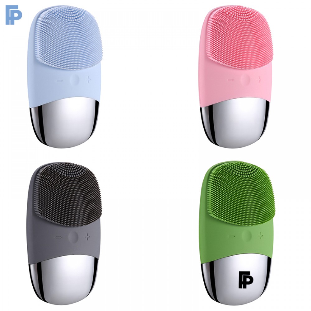 Custom Imprinted Electric Silicone Facial Cleansing Brush Custom Imprinted Electric Silicone Facial Cleansing Brush