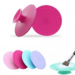 Custom Printed Silicone Makeup Brush Cleaning Mat With Suction Cup