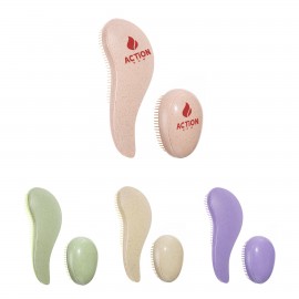 Anti-Static Detangling Hair Brush Custom Printed