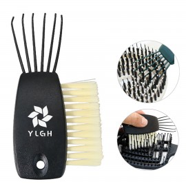 2 In 1 Comb Cleaning Brush Logo Branded