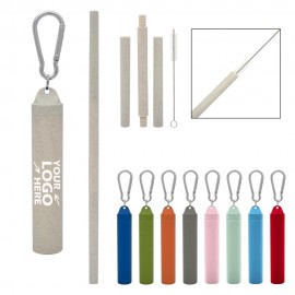 Harvest Straw Kit In Travel Case Logo Branded  Harvest Straw Kit In Travel Case Logo Branded