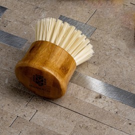 Bamboo Dish Brush Custom Printed