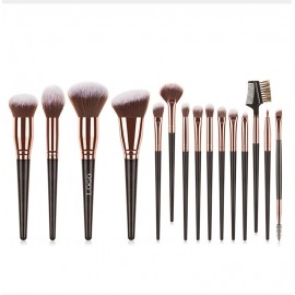 15pcs Makeup Brush Set Custom Printed