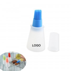Logo Branded Silicone Oil Bottle Brush