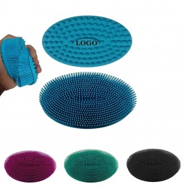 Exfoliating Silicone Body Scrubber Custom Imprinted  Exfoliating Silicone Body Scrubber Custom Imprinted