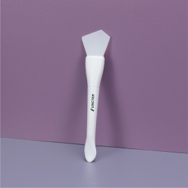 Plastic Handle Silicone Face Mask Polygon Shape Brush for Mud, Clay, Mixed Mask Skin Care Tool Custom Imprinted  Plastic Handle Silicone Face Mask Polygon Shape Brush for Mud, Clay, Mixed Mask Skin Care Tool Custom Imprinted