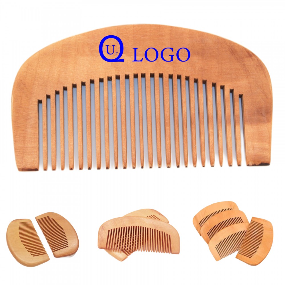 Wooden Comb Custom Imprinted