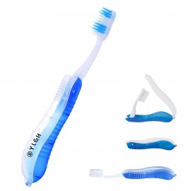 Foldable Toothbrush Custom Printed