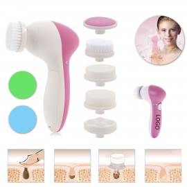 5 in 1 Facial Cleaning Brush Logo Branded