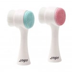 Custom Imprinted Double-Sided Facial Cleansing Brush