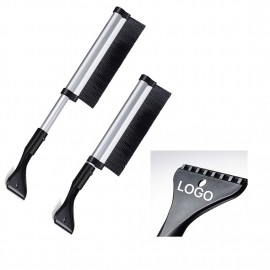 Extendable Car Ice Scraper And Brush Custom Imprinted  Extendable Car Ice Scraper And Brush Custom Imprinted