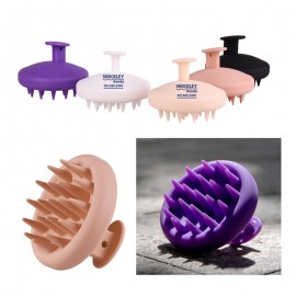 Silicone Hair Shampoo Brush Custom Printed