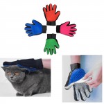 Gentle Pet Hair Grooming Glove Brush Custom Imprinted
