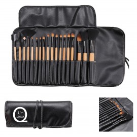 18Pcs Brushes Set With Case Custom Printed  18Pcs Brushes Set With Case Custom Printed