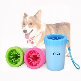 Logo Branded Silicone Pet Paw Washing Cup