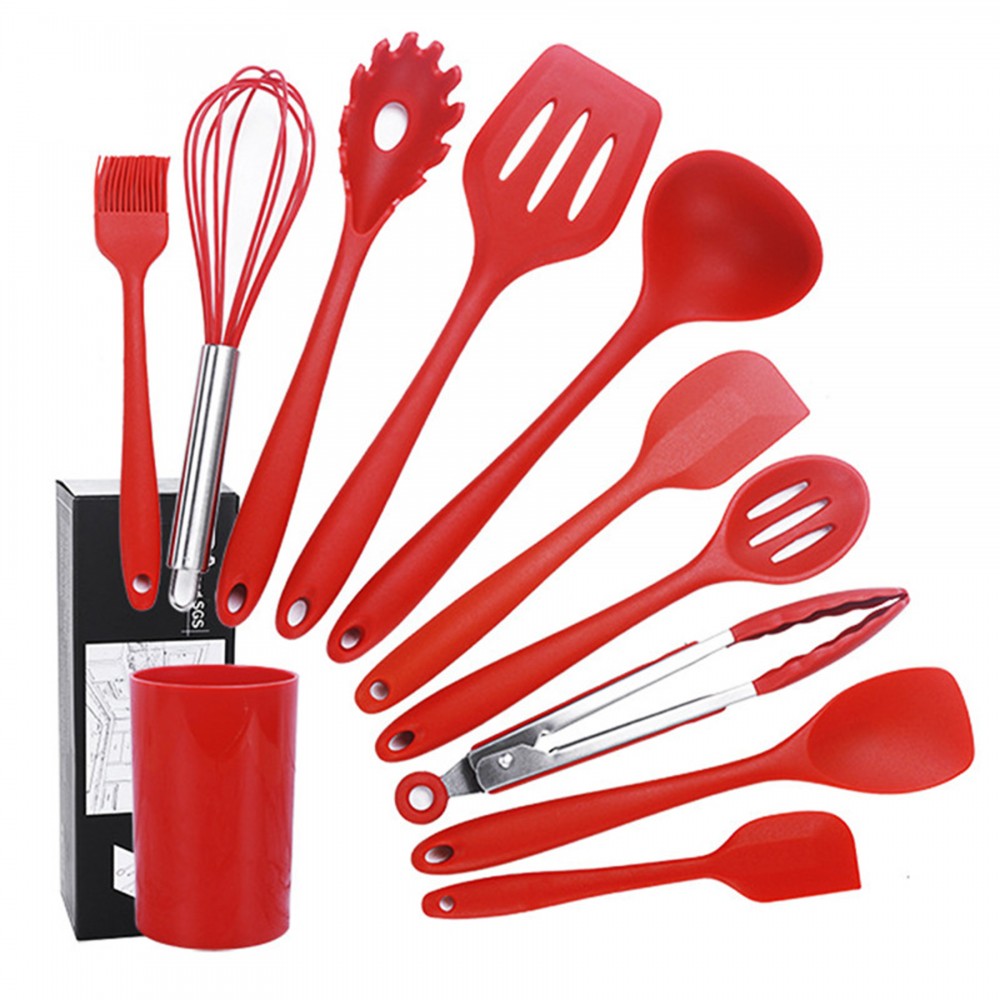 Kitchen 11 Pieces Utensils Brush Set Custom Imprinted Kitchen 11 Pieces Utensils Brush Set Custom Imprinted