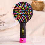 Custom Printed Custom Hair Brush with Mirror