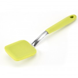 Food Grade Silicone Cleaning Brush w/Handle Logo Branded
