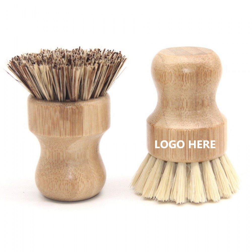 Wooden Scrub Brush Custom Imprinted