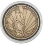 Custom Imprinted Coin Capsule (1 1/2" - 1 3/4" coin)