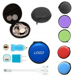 Data Cable Storage Bag Logo Branded