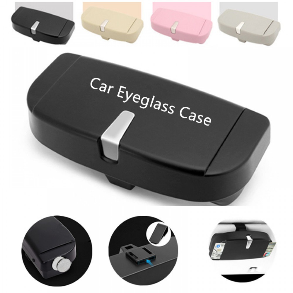 Custom Printed Multifunction Vehicle Eyewear Case Custom Printed Multifunction Vehicle Eyewear Case