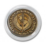 Clear Acrylic Capsules for Coins Custom Printed