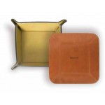 Oxford Milan Leather Snap Valet Custom Imprinted